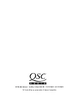 Предварительный просмотр 40 страницы QSC CM16a Hardware Manual