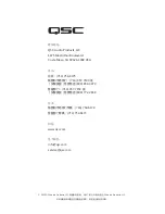 Предварительный просмотр 100 страницы QSC CMX 2000Va User Manual