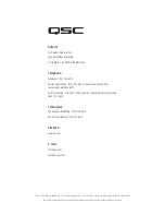 Предварительный просмотр 60 страницы QSC CMX 300Va User Manual