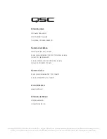 Предварительный просмотр 40 страницы QSC CMX300V User Manual