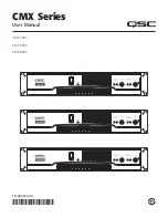 QSC CMX500V User Manual предпросмотр