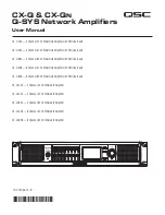 QSC CX-Q Series User Manual предпросмотр