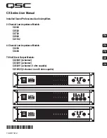 QSC CX1102 User Manual предпросмотр