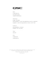 Preview for 120 page of QSC CXD4.3 User Manual