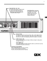 Предварительный просмотр 5 страницы QSC GX5 500 User Manual