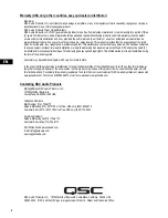 Предварительный просмотр 4 страницы QSC HF-75B User Manual