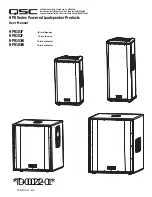 QSC HPR151W User Manual preview