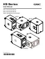 QSC KS Series User Manual preview