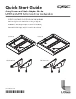 QSC LA108-AF Quick Start Manual preview