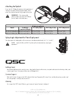 Предварительный просмотр 4 страницы QSC LA112-KIT-SA Quick Start Manual