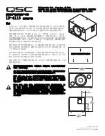 Предварительный просмотр 17 страницы QSC LF-4115 User Manual