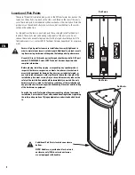 Предварительный просмотр 8 страницы QSC MD-FP122 User Manual