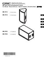 Предварительный просмотр 1 страницы QSC MD-LP115 User Manual