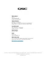 Предварительный просмотр 8 страницы QSC MH-1060 Series User Manual