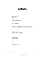 Предварительный просмотр 6 страницы QSC MH-1060 User Manual