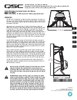 QSC MH-1075C User Manual предпросмотр