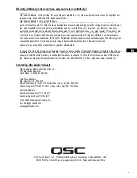 Предварительный просмотр 6 страницы QSC MH-1075C User Manual