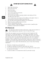 Preview for 2 page of QSC MP-MFC-NA-WH Quick Start Manual