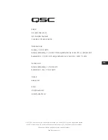 Предварительный просмотр 116 страницы QSC PLD4/2 User Manual