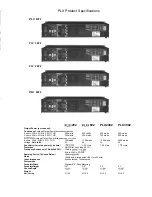 Предварительный просмотр 5 страницы QSC PLX Series Technical & Service Manual