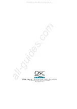 Предварительный просмотр 36 страницы QSC PowerLight Series User Manual