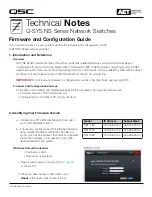 QSC Q-SYS NS Series Technical Notes preview