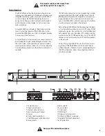 Preview for 3 page of QSC RAVE 520az Hardware Manual