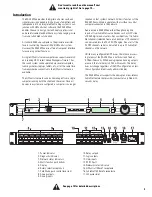 Preview for 3 page of QSC RAVE 522aa Hardware Manual