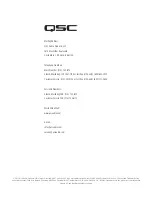 Предварительный просмотр 9 страницы QSC RBK12 User Manual