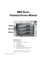 Предварительный просмотр 3 страницы QSC RMX 2450 Technical & Service Manual