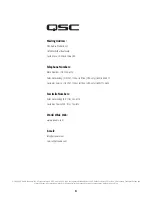 Preview for 7 page of QSC SB-15121 User Manual