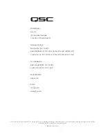 Preview for 6 page of QSC SB-2180 User Manual