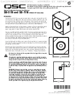 Предварительный просмотр 1 страницы QSC SB-5118 User Manual