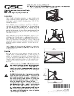 Preview for 3 page of QSC SC-312 User Manual