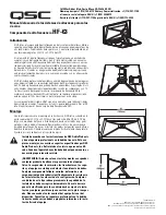 Предварительный просмотр 11 страницы QSC SC-312 User Manual