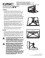 Предварительный просмотр 27 страницы QSC SC-312 User Manual