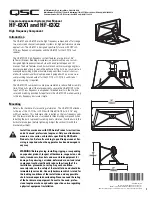 Предварительный просмотр 3 страницы QSC SC-312X User Manual