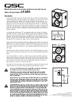 Предварительный просмотр 12 страницы QSC SC-322X User Manual