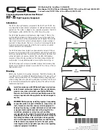 Preview for 3 page of QSC SC-412 User Manual