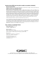 Preview for 14 page of QSC SC-412 User Manual