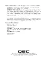 Preview for 26 page of QSC SC-412 User Manual