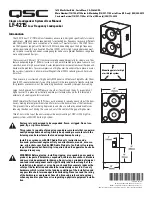 Предварительный просмотр 11 страницы QSC SC-423 User Manual