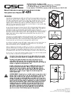 Предварительный просмотр 19 страницы QSC SC-443 Specifications