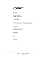 Preview for 12 page of QSC SPA2-60 Installation Manual