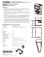 QSC SR-26 User Manual preview