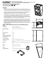 Предварительный просмотр 7 страницы QSC SR-46 User Manual