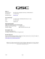 Предварительный просмотр 44 страницы QSC USL JSD-60 User Manual