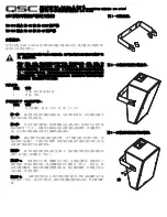 Preview for 5 page of QSC YM-300 Installation Instructions Manual