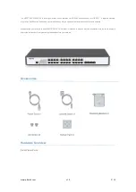 Preview for 2 page of QSFPTEK S5300-24T4X Quick Start Manual