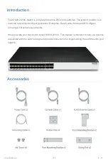 Preview for 2 page of QSFPTEK S7600-24Y4C Quick Start Manual